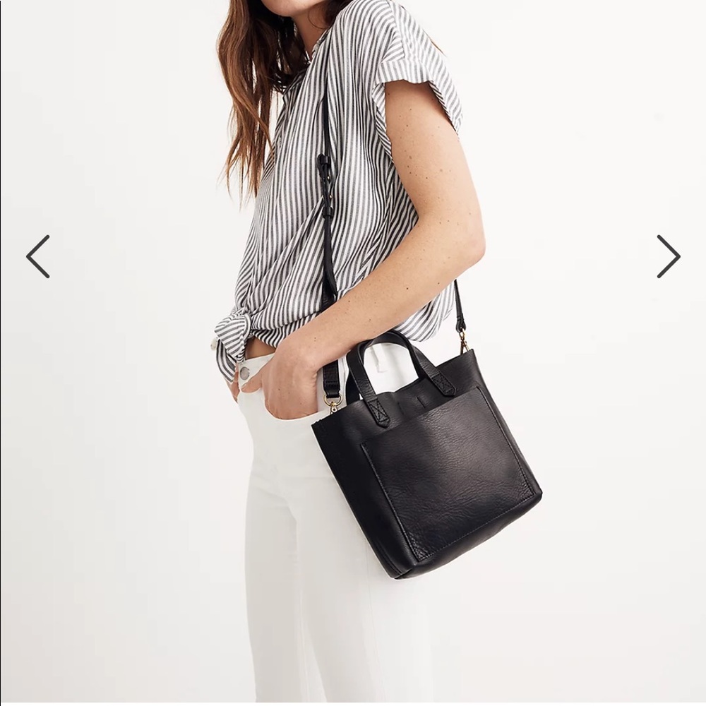 Madewell small transport tote